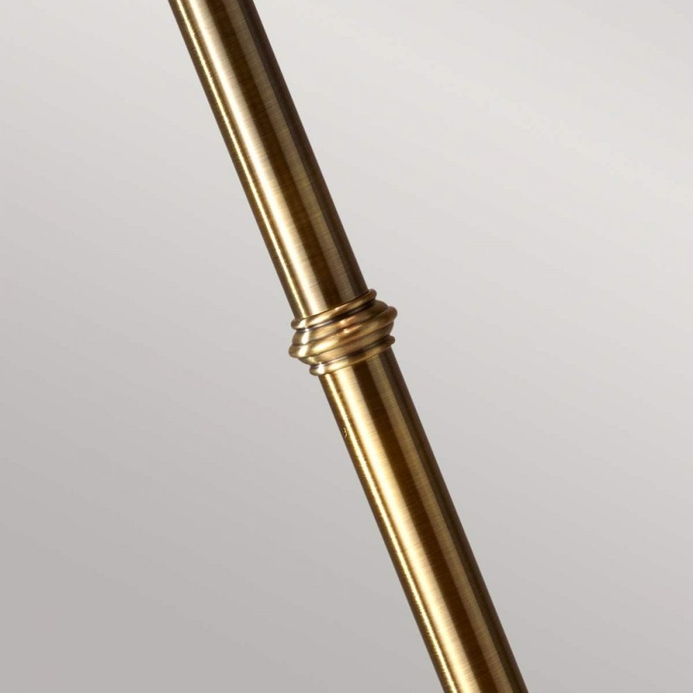 FE-STATEROOM-FL-BB Stateroom 2 Light Floor Lamp - Bali Brass