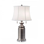 FE-STATEROOM-TL-AN Stateroom 2 Light Table Lamp - Antique Nickel