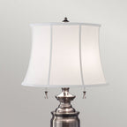 FE-STATEROOM-TL-AN Stateroom 2 Light Table Lamp - Antique Nickel