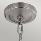 FE-VINTNER3 Vintner 3 Light Chandelier Satin Nickel