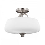 FE-VINTNER-SF Vintner 3 Light Semi-Flush Satin Nickel
