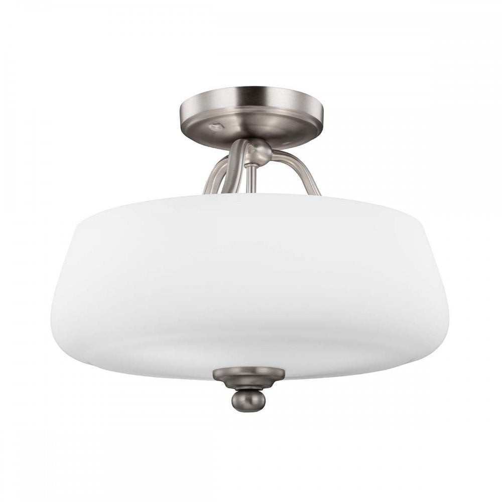 FE-VINTNER-SF Vintner 3 Light Semi-Flush Satin Nickel