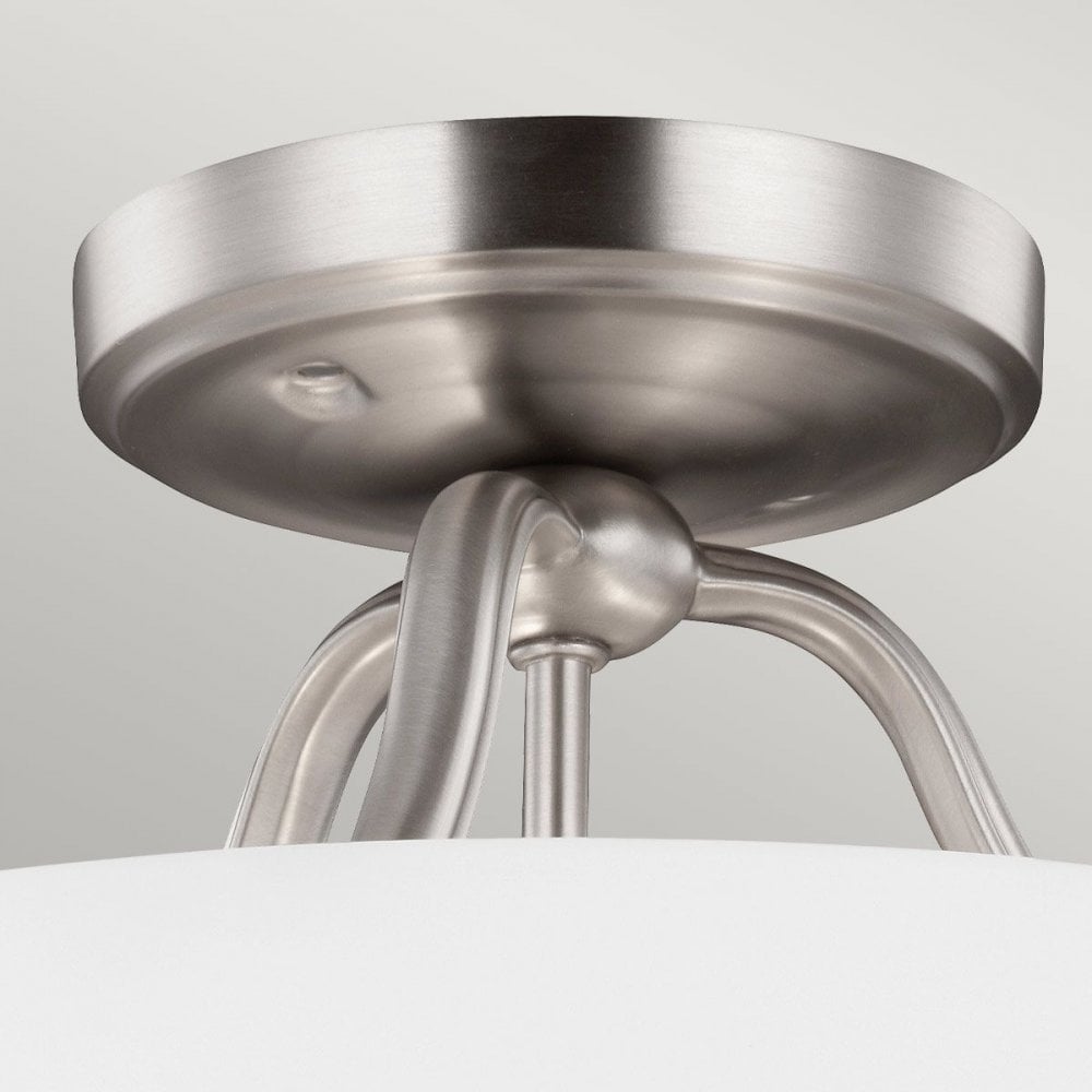 FE-VINTNER-SF Vintner 3 Light Semi-Flush Satin Nickel