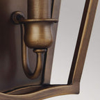 FE-YARMOUTH-2W Yarmouth 2 Light Wall Light Painted Aged Brass