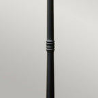 GZH-LB5 Ledbury 1 Light Lamp Post Black