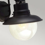 GZH-SHIP2 Shipston 1 Light Wall Lantern Black