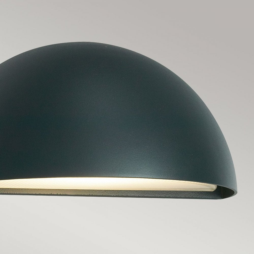 HALDEN-E27-GRA Halden Down Wall Light Graphite