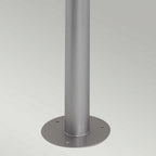 HELSINGOR-BOL-SL Helsingor 1 Light Bollard Lantern Silver