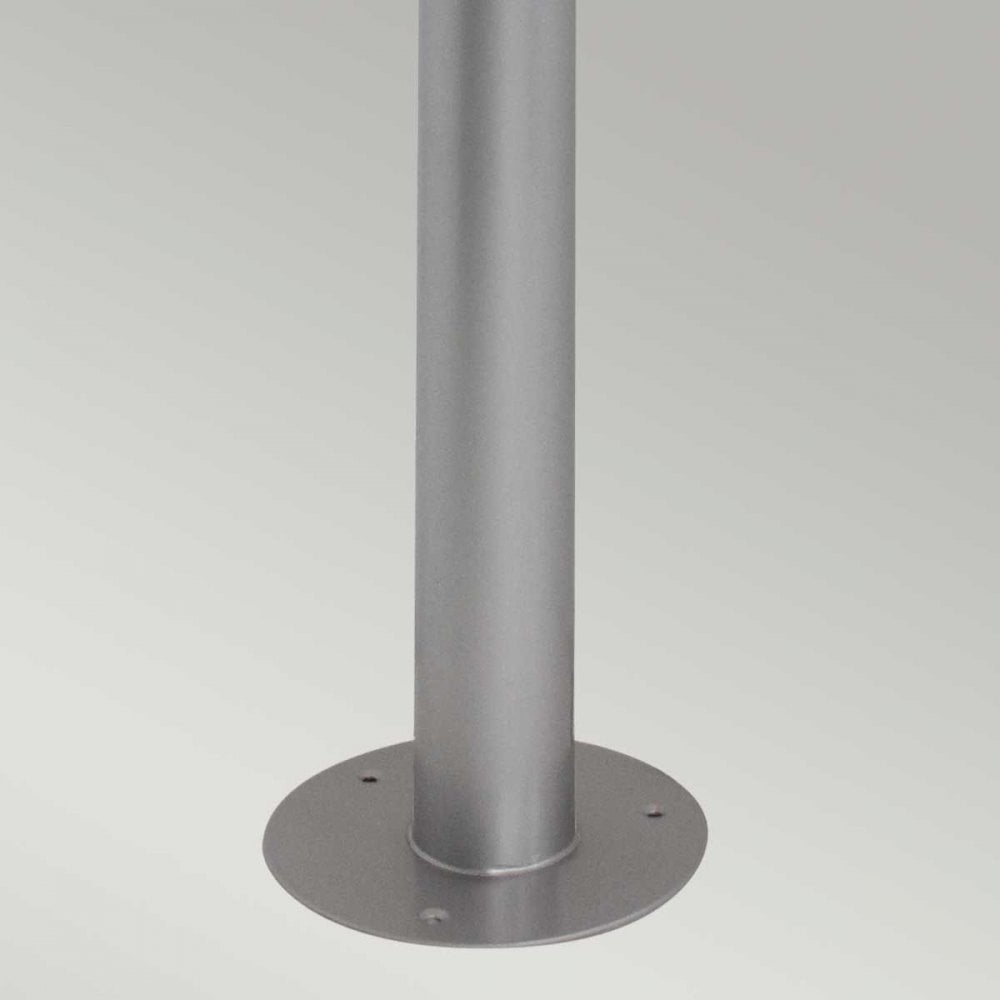 HELSINGOR-BOL-SL Helsingor 1 Light Bollard Lantern Silver