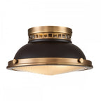 HK-AMELIA-F-M-RB Amelia 2lt Flush Light Buckeye Bronze/Restoration Bronze