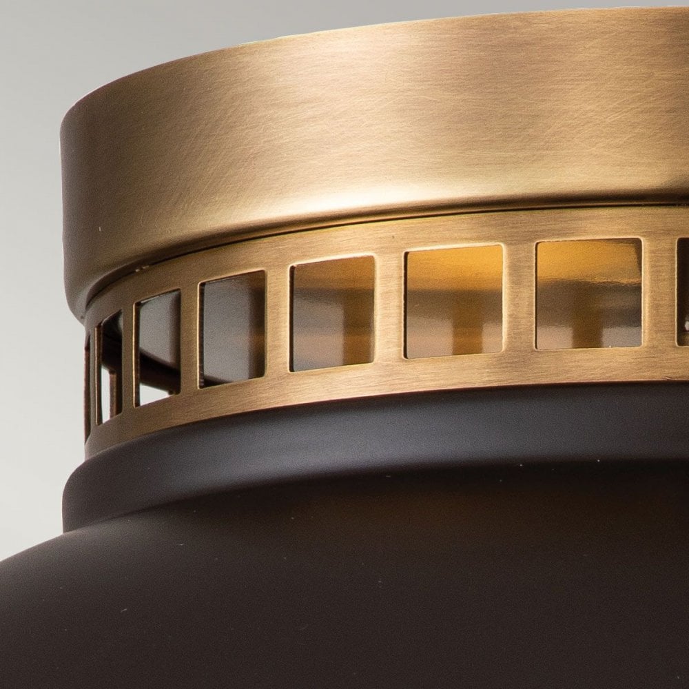 HK-AMELIA-F-M-RB Amelia 2lt Flush Light Buckeye Bronze/Restoration Bronze