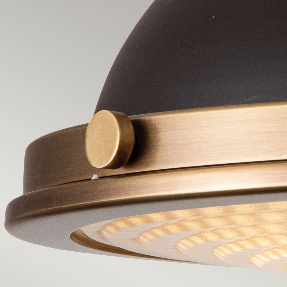 HK-AMELIA-F-M-RB Amelia 2lt Flush Light Buckeye Bronze/Restoration Bronze