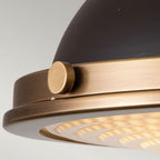 HK-AMELIA-F-M-RB Amelia 2lt Flush Light Buckeye Bronze/Restoration Bronze