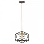 HK-ASTRID-MP Astrid Mini Pendant Matte Bronze and Deluxe Gold