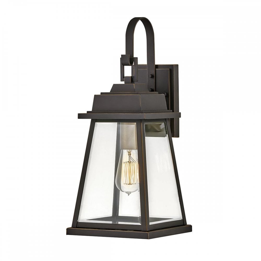 HK-BAINBRIDGE-M-OZ Bainbridge 1 Light Wall Lantern - Medium Oil Rubbed Bronze