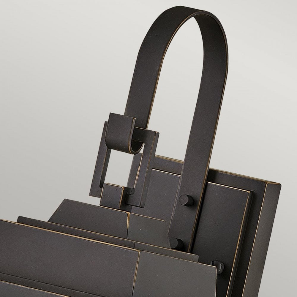 HK-BAINBRIDGE-M-OZ Bainbridge 1 Light Wall Lantern - Medium Oil Rubbed Bronze