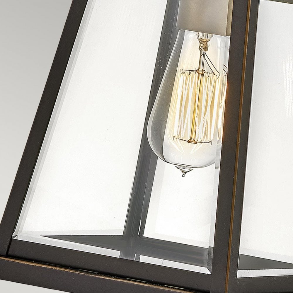 HK-BAINBRIDGE-M-OZ Bainbridge 1 Light Wall Lantern - Medium Oil Rubbed Bronze