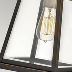 HK-BAINBRIDGE-M-OZ Bainbridge 1 Light Wall Lantern - Medium Oil Rubbed Bronze