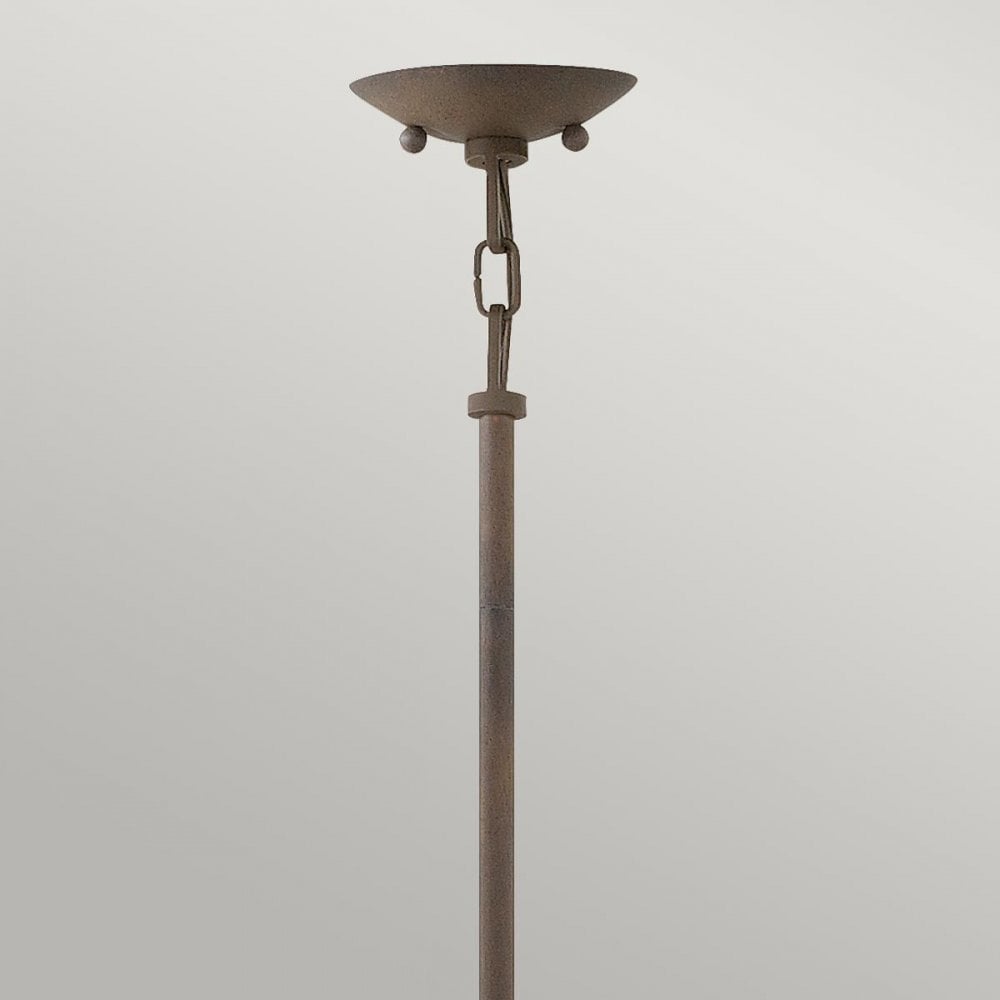 HK-CARSON-P Carson 1 Light Pendant Light Vintage Iron