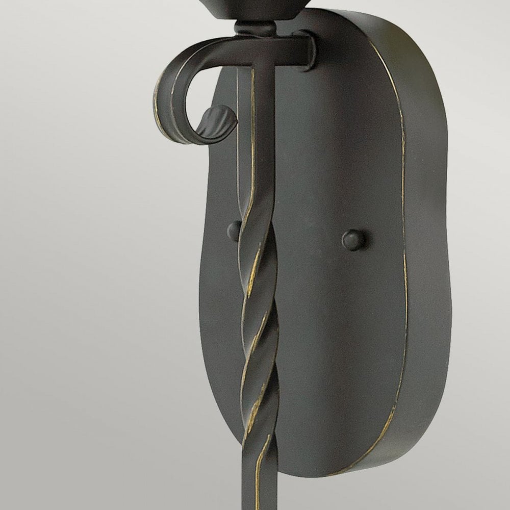 HK-CASA1 Casa 1 Light Wall Light Olde Black