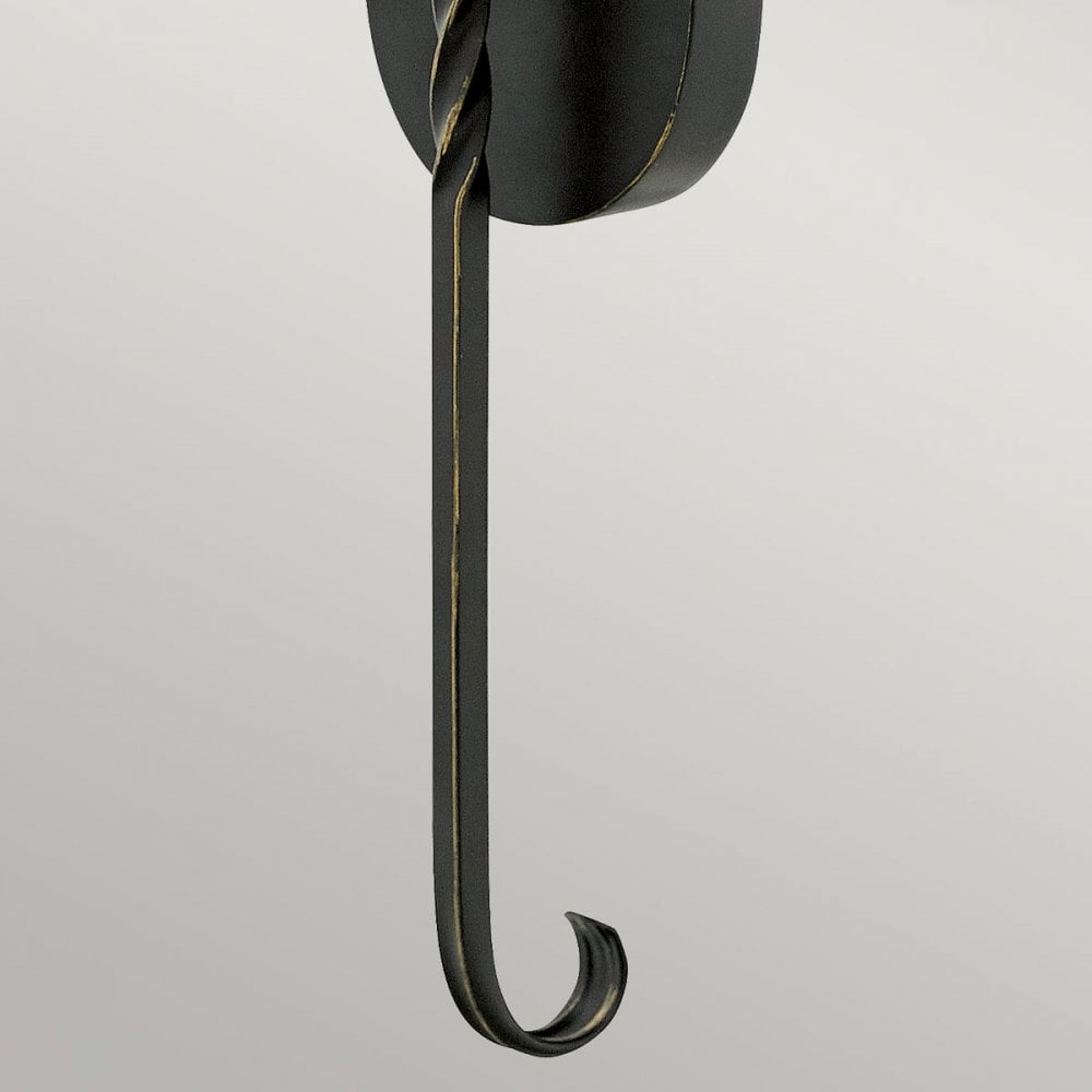HK-CASA1 Casa 1 Light Wall Light Olde Black