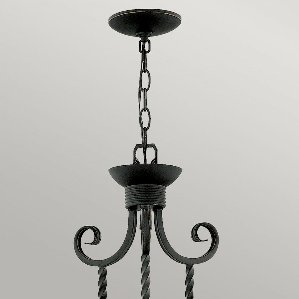 HK-CASA5 Casa 5 Light Chandelier Olde Black