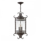 HK-CASA8 Casa 3 Light Chain Lantern Olde Black