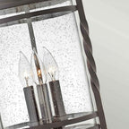 HK-CASA8 Casa 3 Light Chain Lantern Olde Black