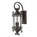 HK-CASA-M Casa 2 Light Wall Lantern Olde Black