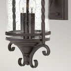 HK-CASA-M Casa 2 Light Wall Lantern Olde Black