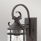 HK-CASA-S Casa 1 Light Wall Lantern Olde Black