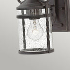 HK-CASA-S Casa 1 Light Wall Lantern Olde Black