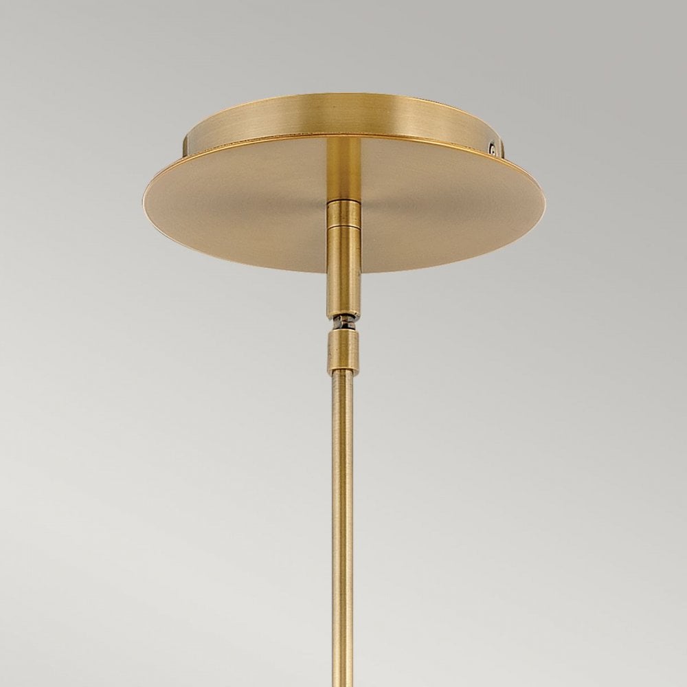 HK-DAX-MP-HB Dax LED Mini Pendant - Heritage Brass