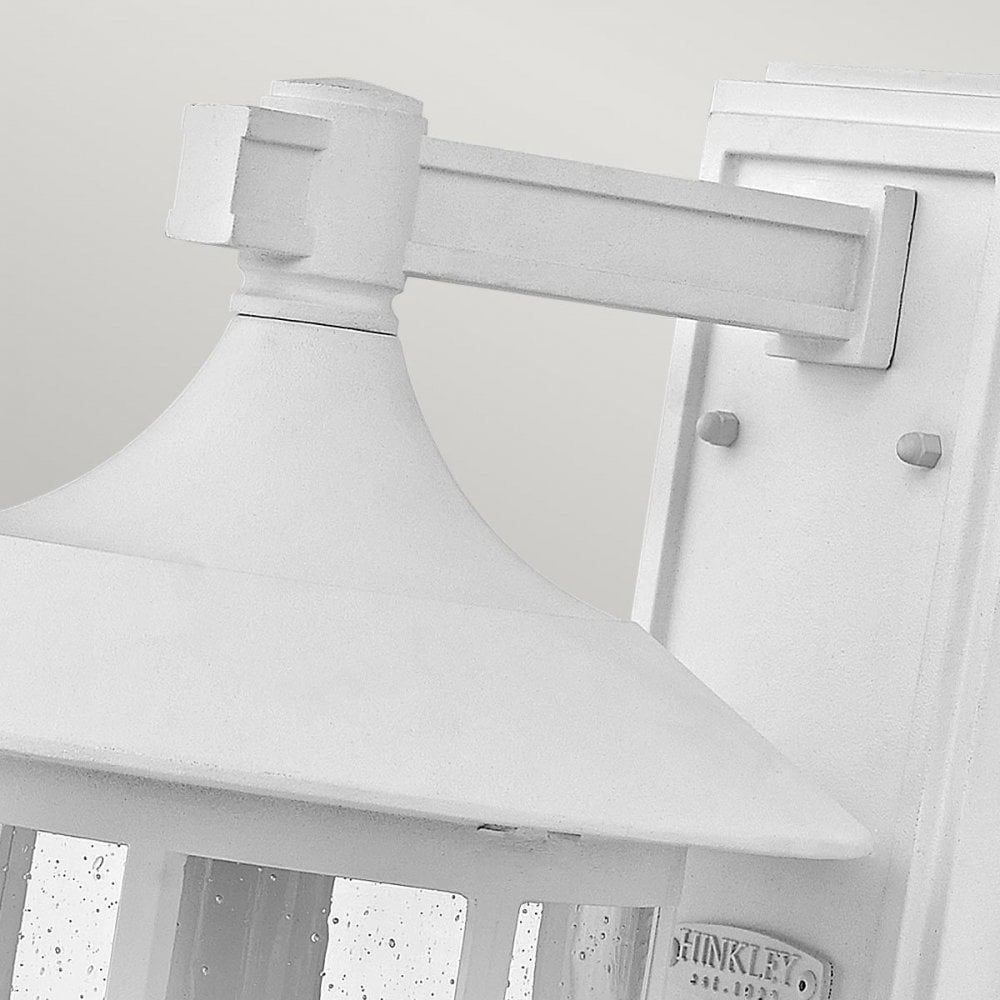 HK-FREEPORT2-L-TWH Freeport 1lt Large Wall Lantern Textured White