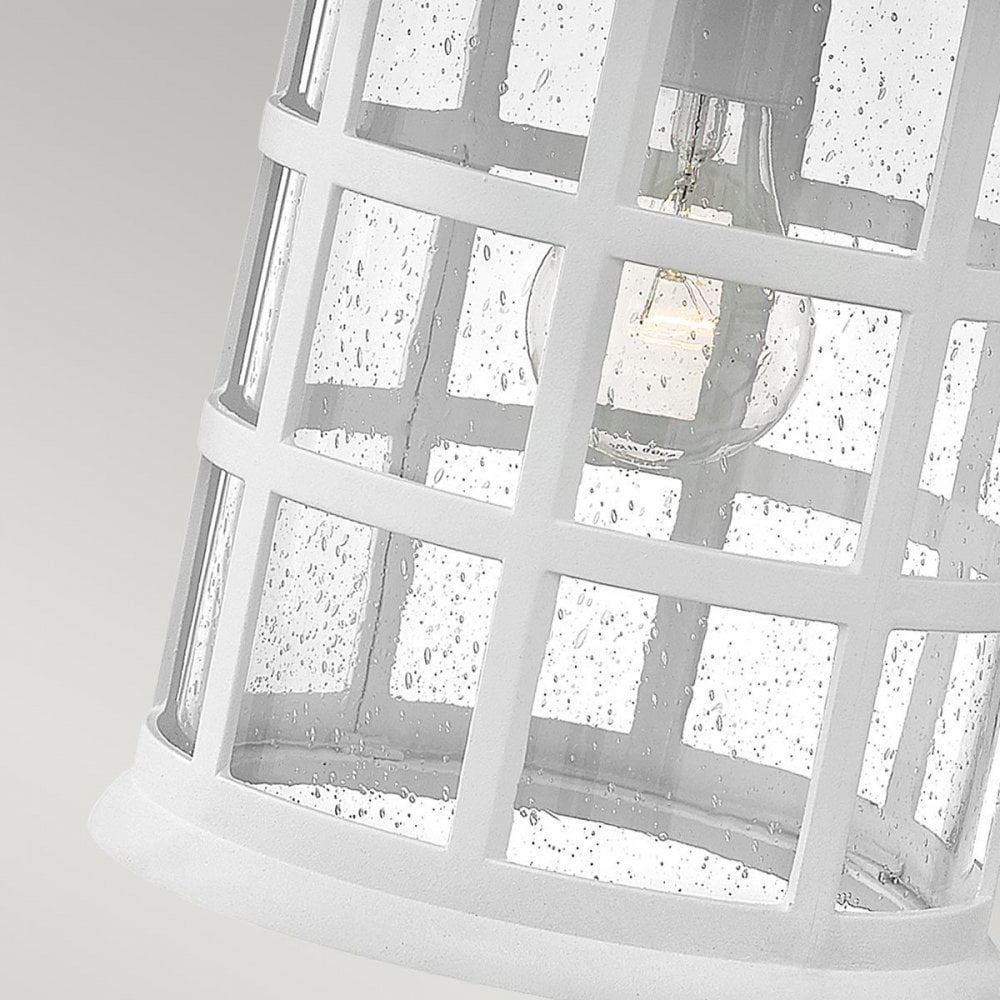 HK-FREEPORT2-L-TWH Freeport 1lt Large Wall Lantern Textured White