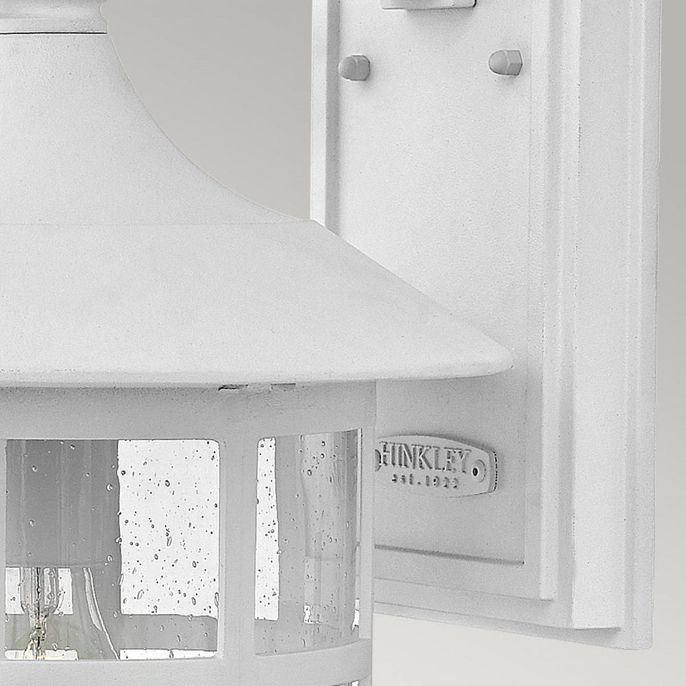 HK-FREEPORT2-L-TWH Freeport 1lt Large Wall Lantern Textured White