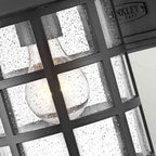 HK-FREEPORT2-M-TBK Freeport 1lt Medium Wall Lantern Textured Black