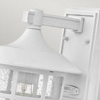 HK-FREEPORT2-M-TWH Freeport 1lt Medium Wall Lantern Textured White