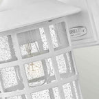 HK-FREEPORT2-M-TWH Freeport 1lt Medium Wall Lantern Textured White
