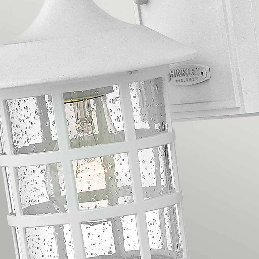 HK-FREEPORT2-S-TWH Freeport 1lt Small Wall Lantern Textured White