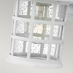HK-FREEPORT2-S-TWH Freeport 1lt Small Wall Lantern Textured White