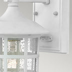HK-FREEPORT2-S-TWH Freeport 1lt Small Wall Lantern Textured White