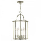 HK-GENTRY-P-L-PN Gentry 6 Light Large Pendant Polished Nickel