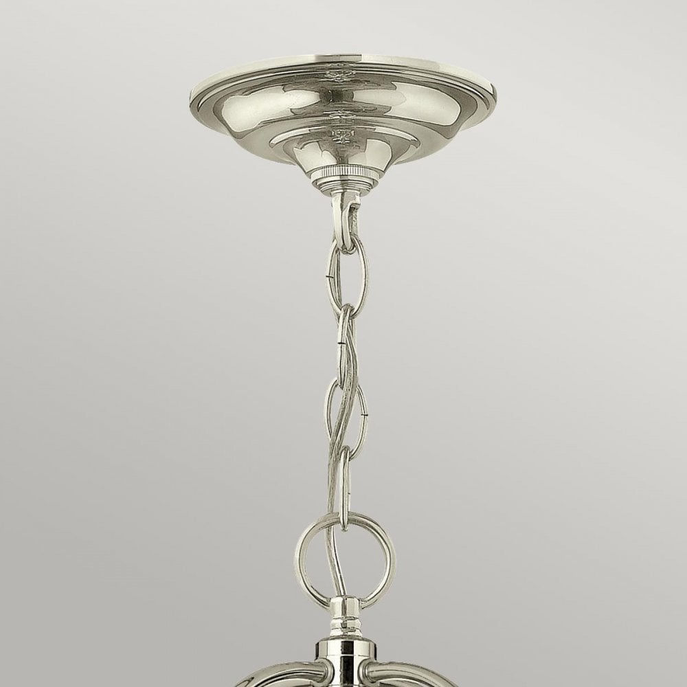 HK-GENTRY-P-L-PN Gentry 6 Light Large Pendant Polished Nickel