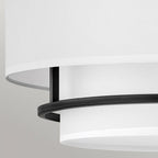 HK-GRAHAM-L-BK Graham 4 Light Duo Mount - Black