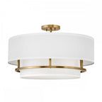 HK-GRAHAM-L-LCB Graham 4 Light Duo Mount - Lacquered Brass