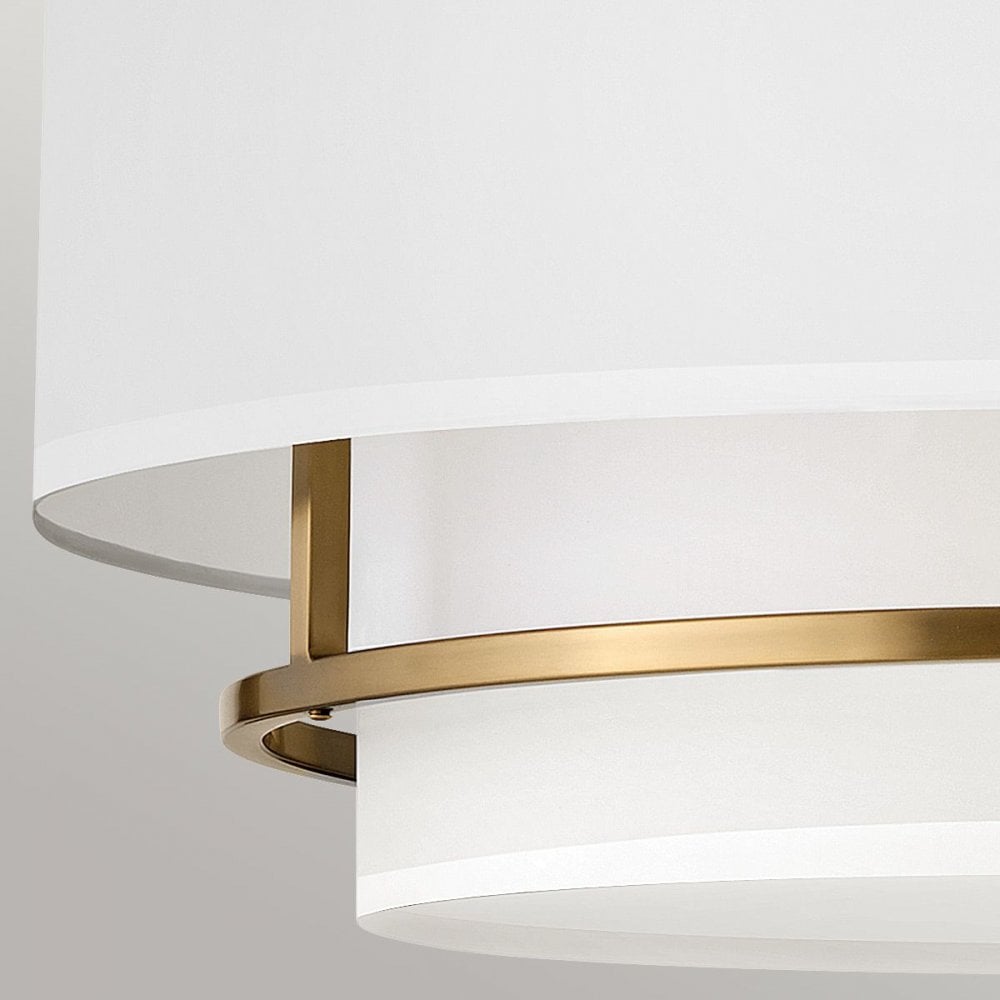 HK-GRAHAM-L-LCB Graham 4 Light Duo Mount - Lacquered Brass