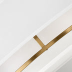 HK-GRAHAM-L-LCB Graham 4 Light Duo Mount - Lacquered Brass