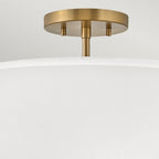 HK-GRAHAM-M-LCB Graham 3 Light Duo Mount - Lacquered Brass