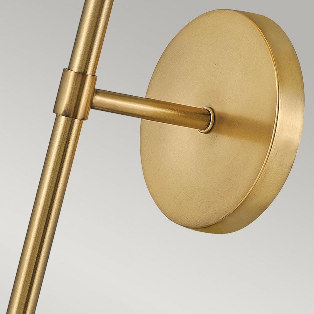 HK-HOLLIS1-O-HB-BATH Hollis 1 Light Wall Light Heritage Brass